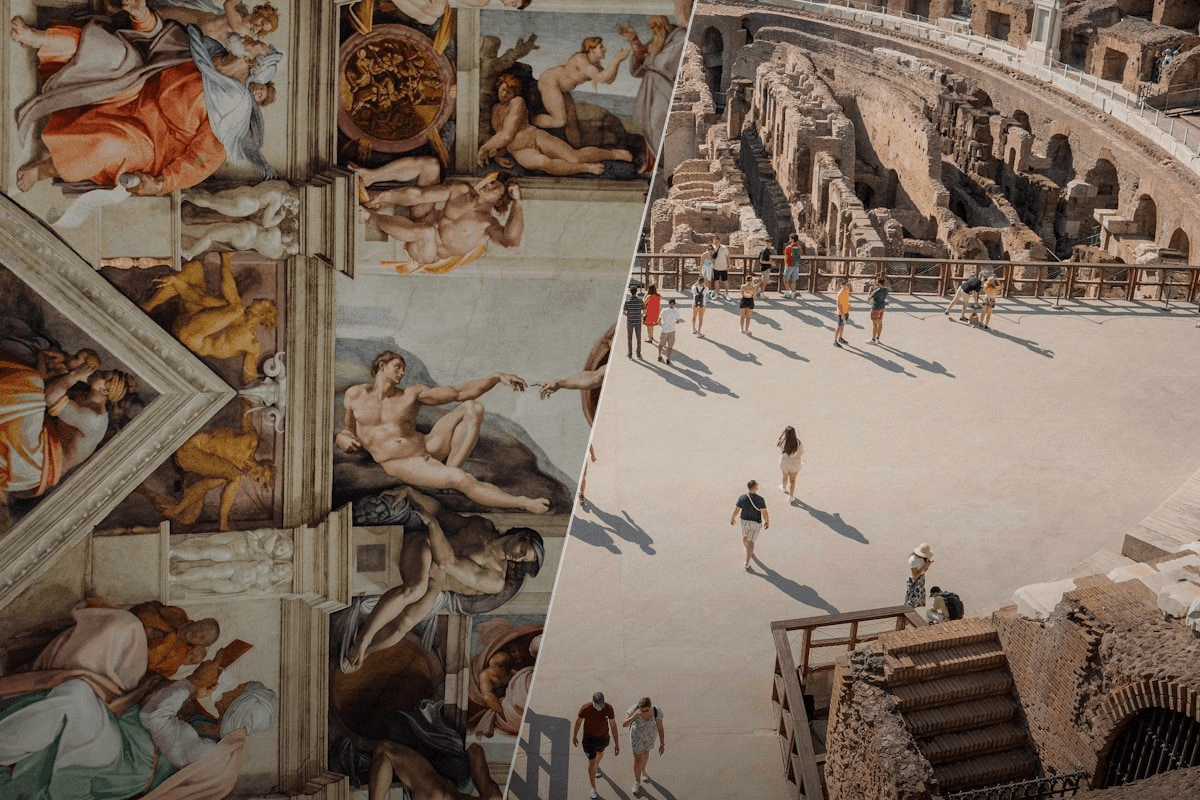 Vatican & Colosseum Arena Floor